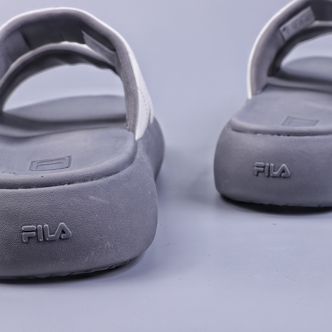 140 斐乐FILA De Mujer Sandal 甜甜圈系列摩登时尚夏季沙滩魔术贴厚底凉拖鞋