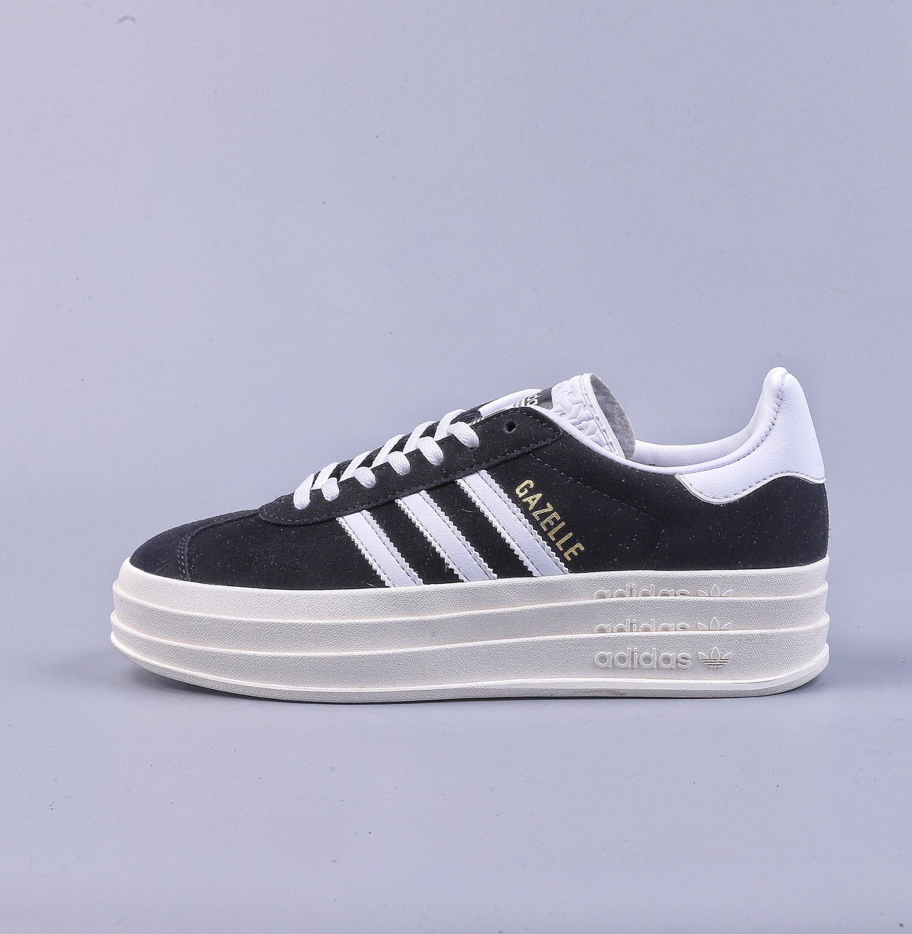 160 Adidas Gazelle Bold W 阿迪达斯板鞋三层底的女鞋 HQ6912