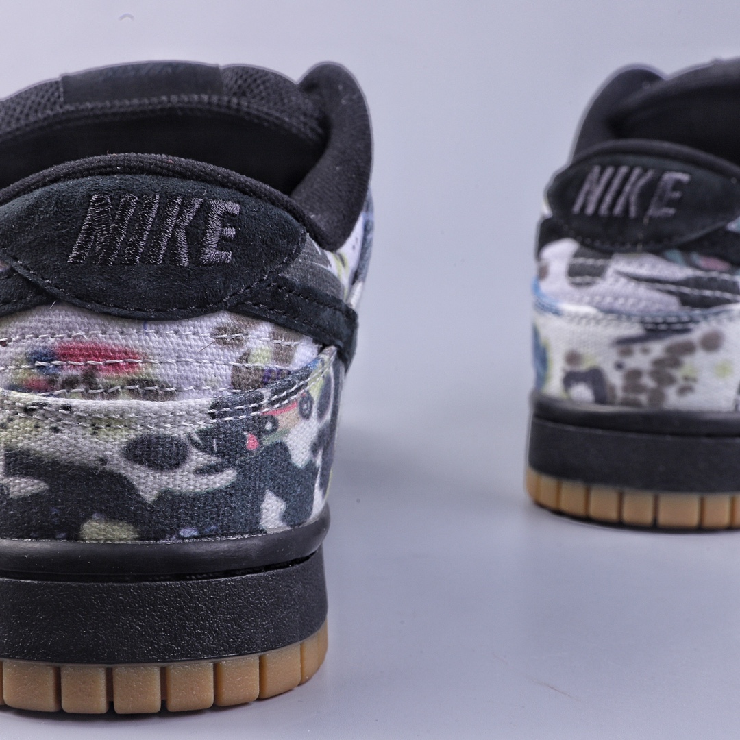 360 Supreme x Nike SB Dunk Low ”Rammellzee” Sup联名黑彩 FD8778-001