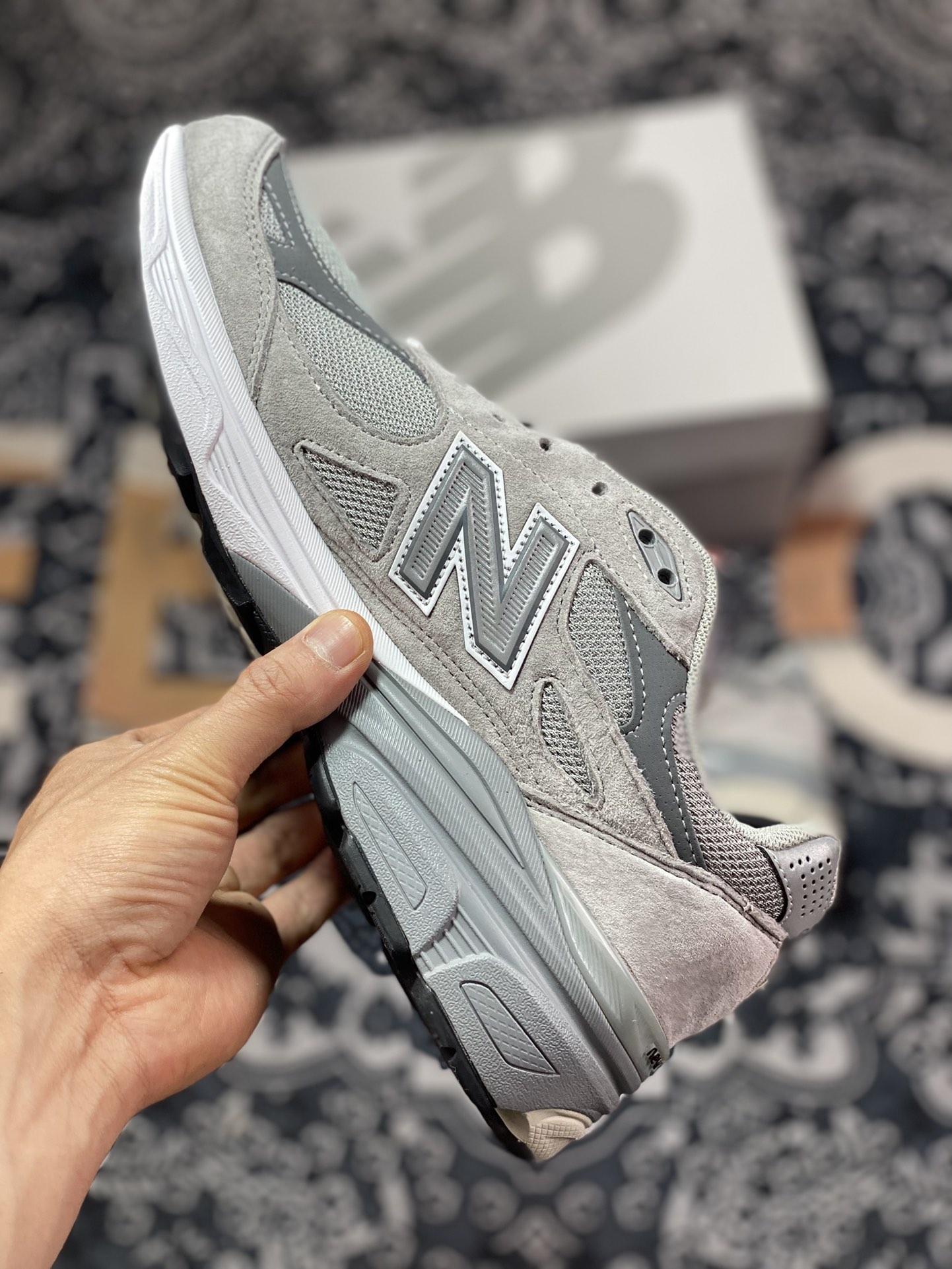 320 New Balance 新百伦 990系列 M990GY3 复古休闲跑步鞋