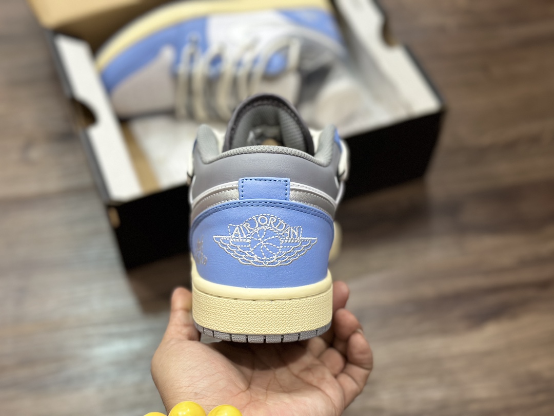 220 Air Jordan 1 Low aj1 乔1绑带 低帮篮球鞋 DZ0798-108