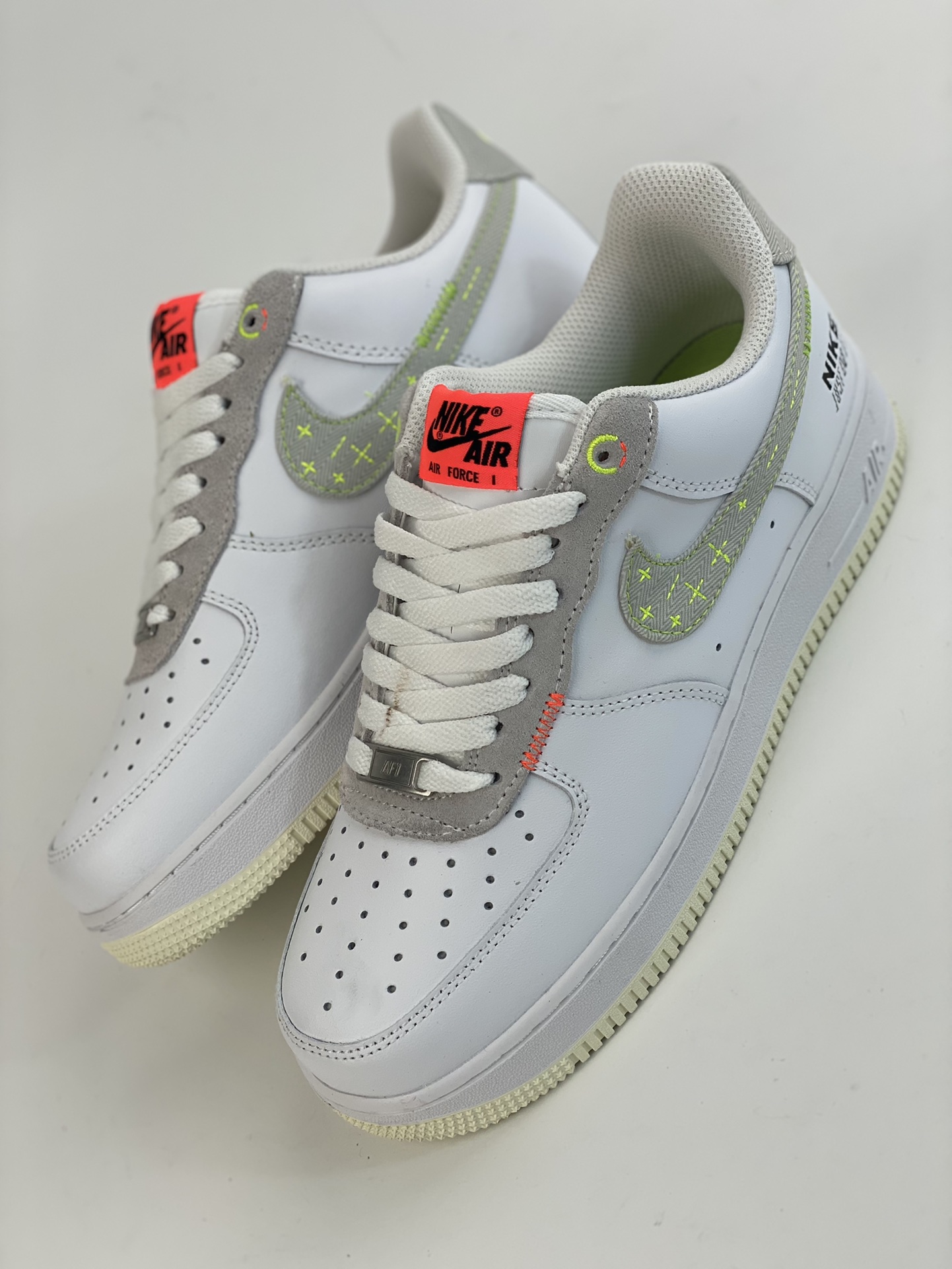 180 Nike Air Force 1 Low 07 白灰 FB1853-111