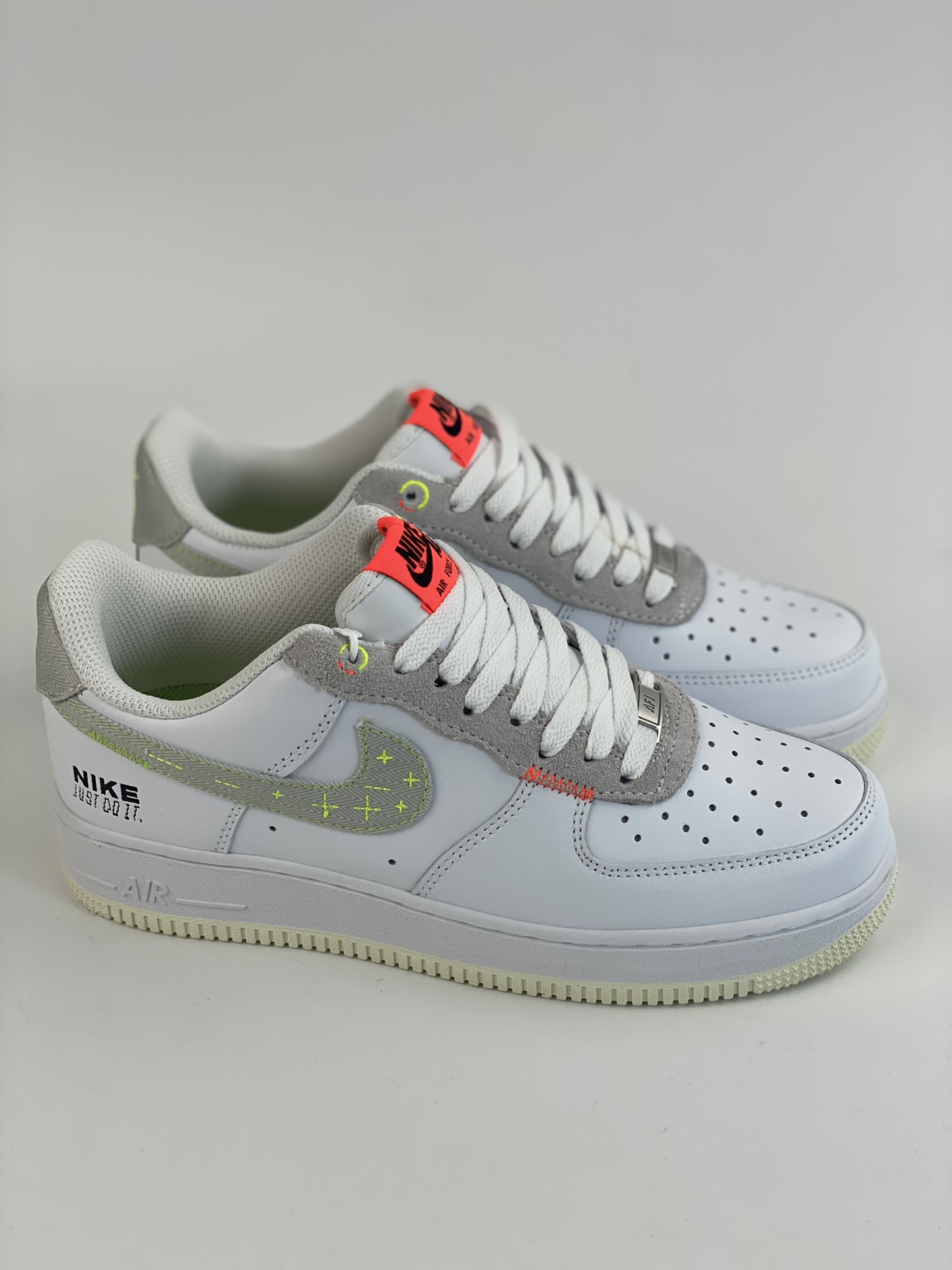 180 Nike Air Force 1 Low 07 白灰 FB1853-111