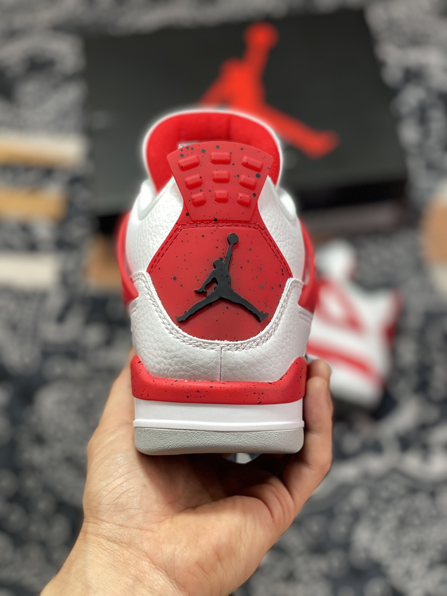 280 东莞大厂出品 Air Jordan 4 Retro ” Infrared ” 红水泥 DH6927-161