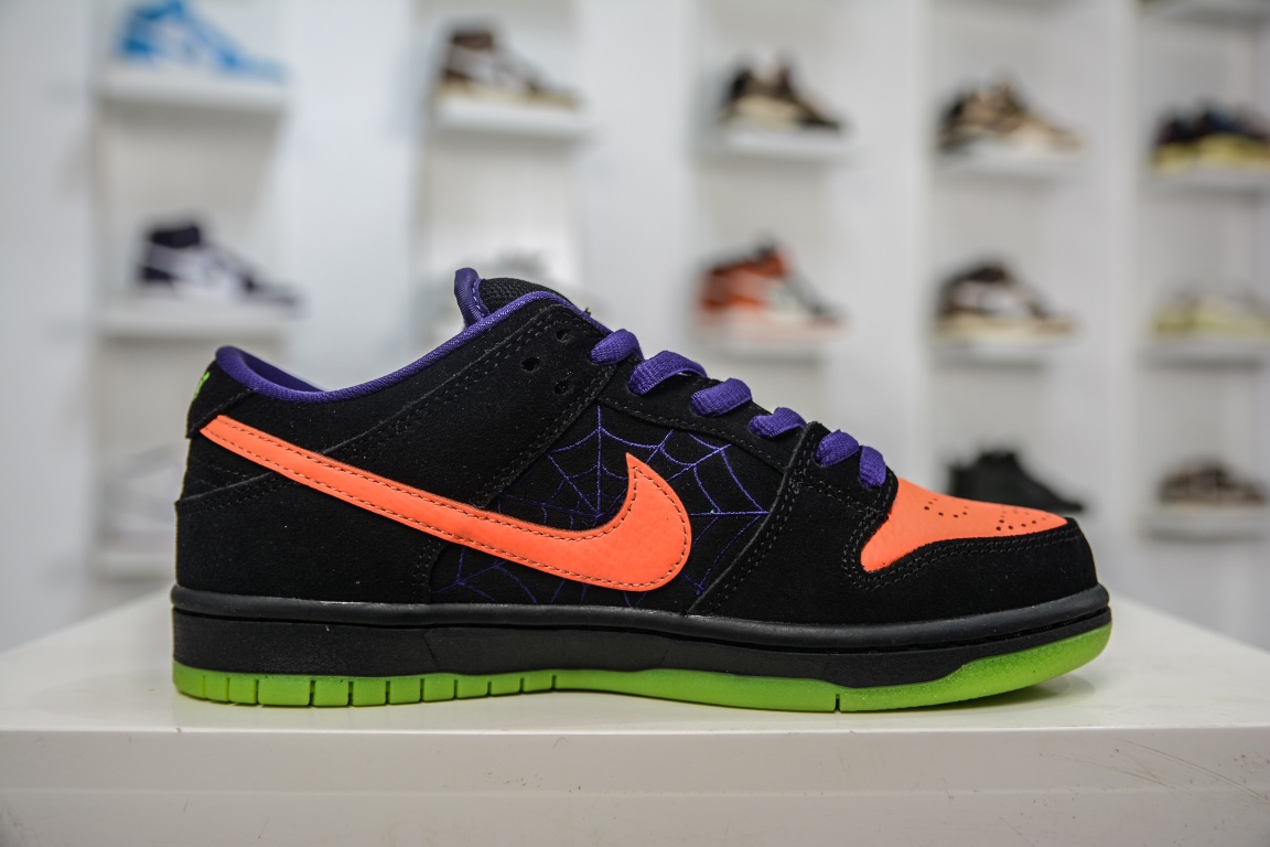 280 【需要礼盒另30】 T AY版出货Nike Dunk SB Low 万圣节 BQ6817-006