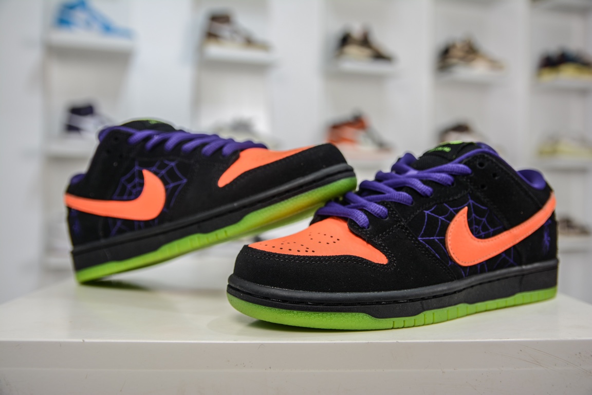 280 【需要礼盒另30】 T AY版出货Nike Dunk SB Low 万圣节 BQ6817-006