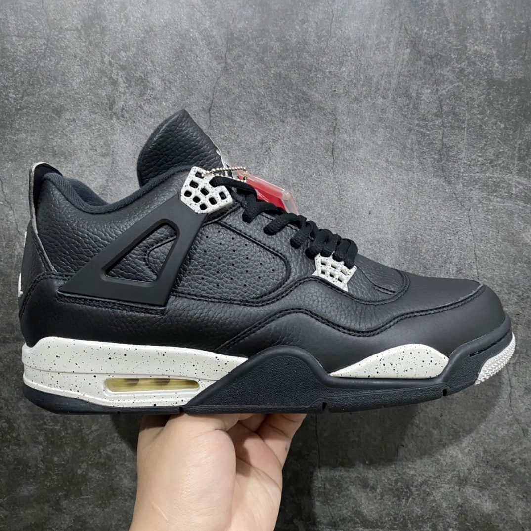 400 外贸纯原Air Jordan AJ4奥利奥2015版 老款荔枝皮奥利奥 314254-003