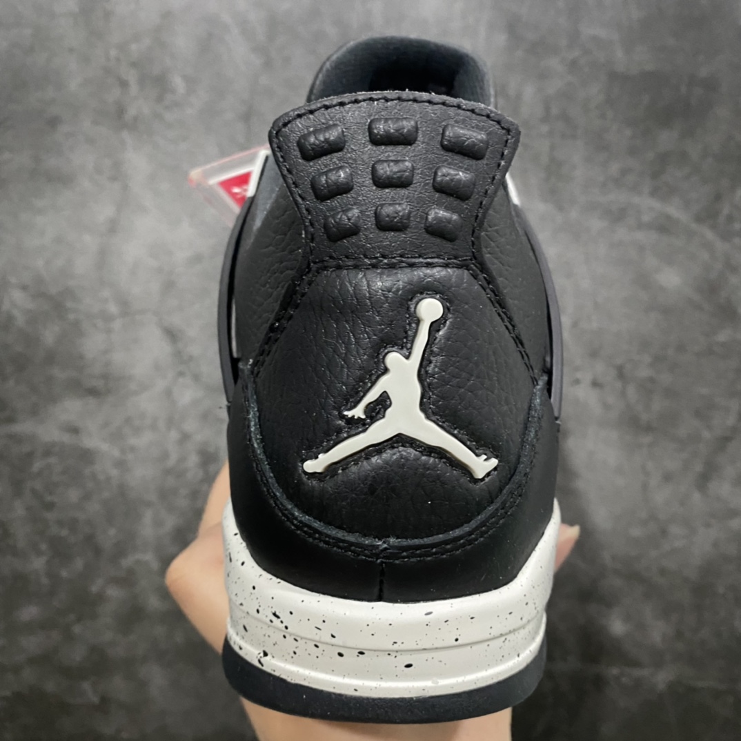 400 外贸纯原Air Jordan AJ4奥利奥2015版 老款荔枝皮奥利奥 314254-003