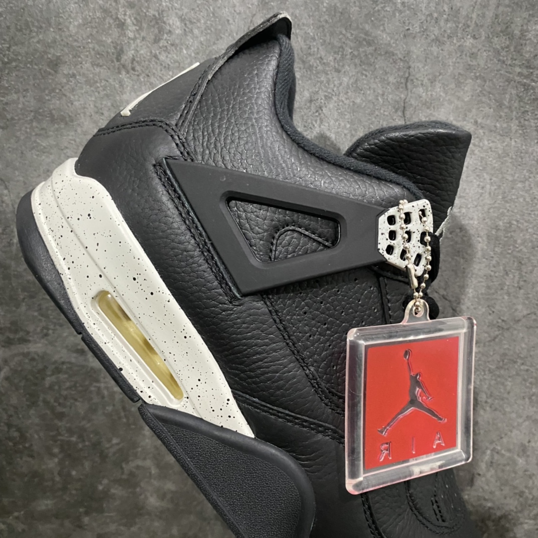 400 外贸纯原Air Jordan AJ4奥利奥2015版 老款荔枝皮奥利奥 314254-003