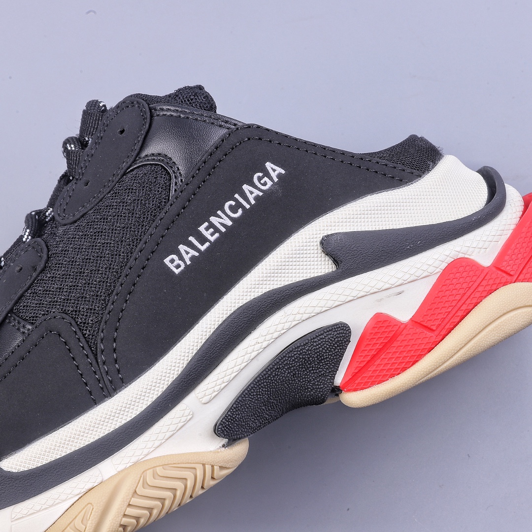 380 OK 巴黎世家半拖一代 Balenciaga 巴黎世家 1.0 初代 红色 复古老爹鞋