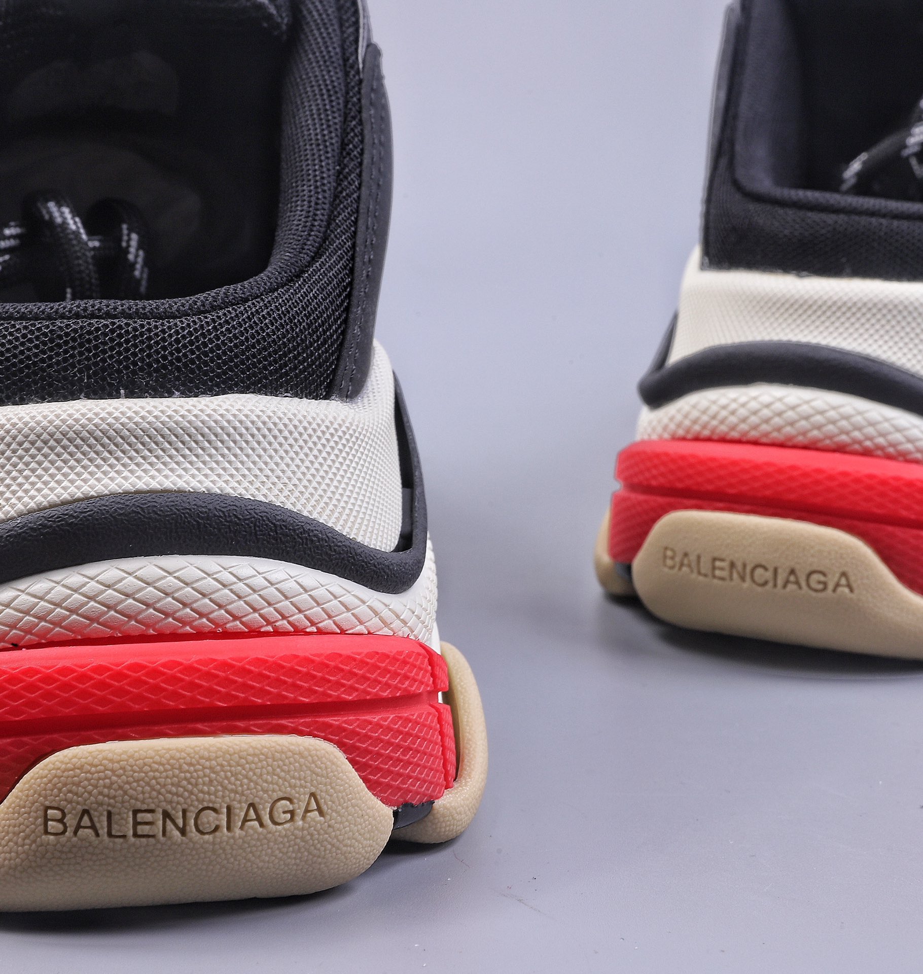 380 OK 巴黎世家半拖一代 Balenciaga 巴黎世家 1.0 初代 红色 复古老爹鞋