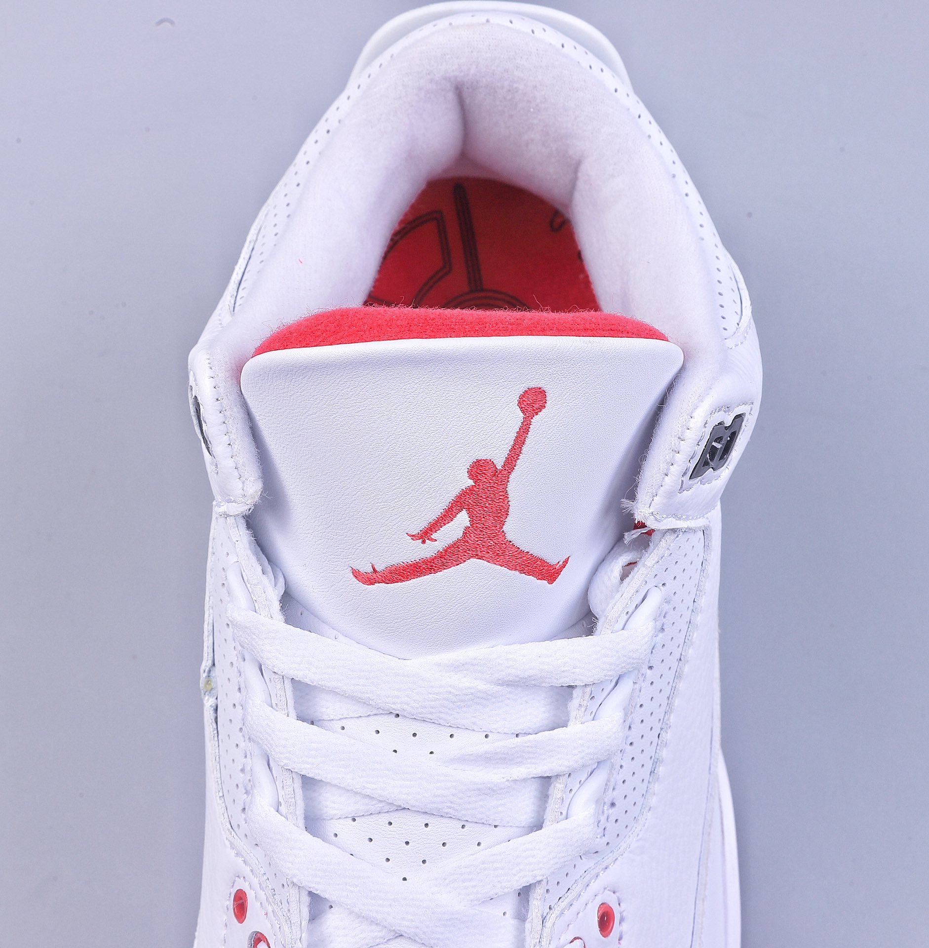 260 R Air Jordan 3 Retro Free Throw Line White Cement”白水泥” 923096-101