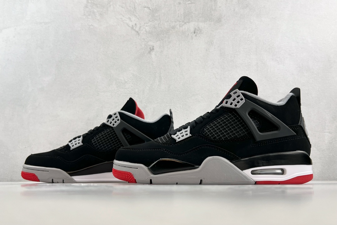 200 Air Jordan 4 Retro “Bred” 新黑红复刻版 308497-060