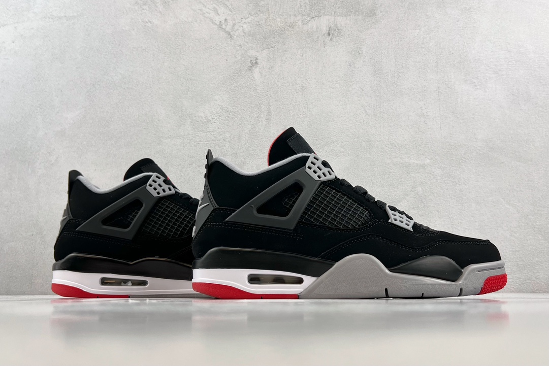 200 Air Jordan 4 Retro “Bred” 新黑红复刻版 308497-060