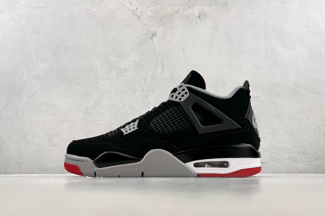 200 Air Jordan 4 Retro “Bred” 新黑红复刻版 308497-060