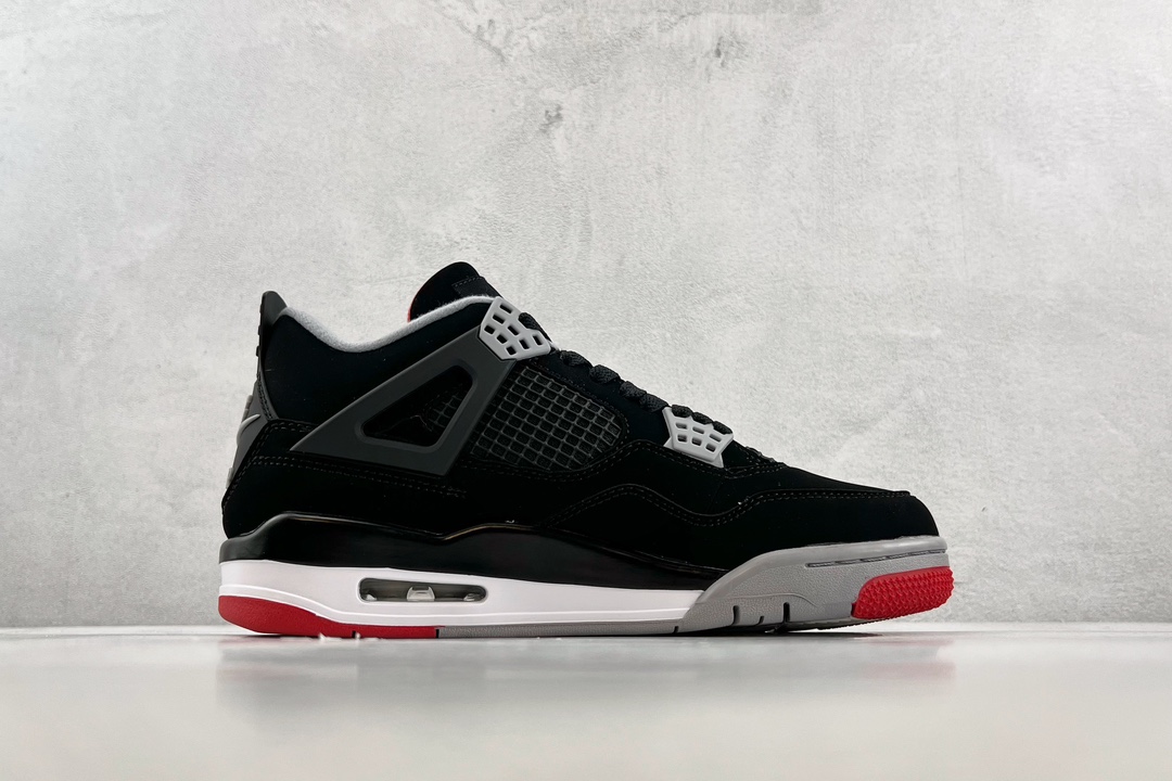 200 Air Jordan 4 Retro “Bred” 新黑红复刻版 308497-060