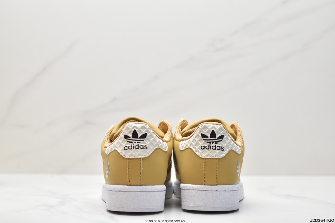 120 Adidas Originals Superstar 新款贝壳头休闲板鞋 HP7830