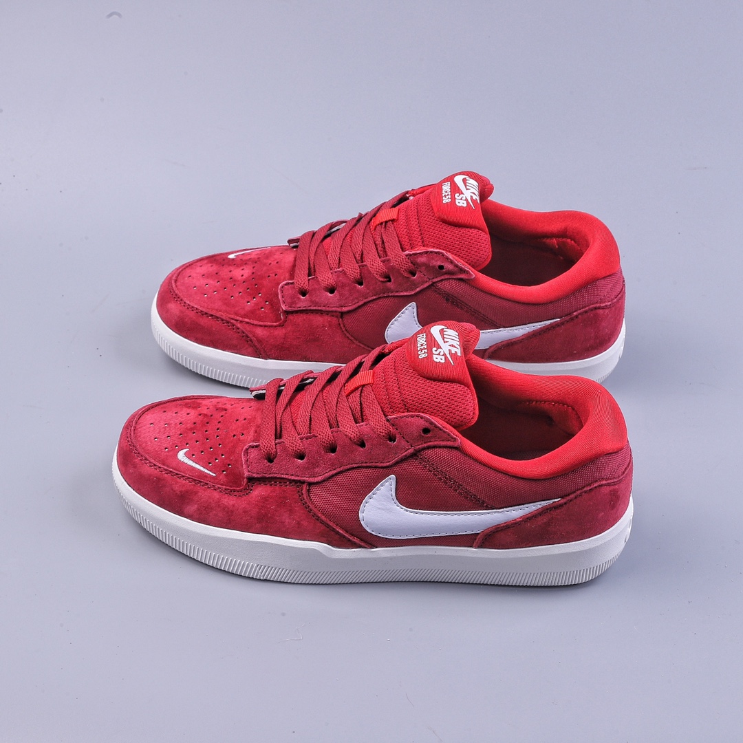 140 Nike SB Forcce 58 白红 复古休闲男女板鞋 CZ2959-009