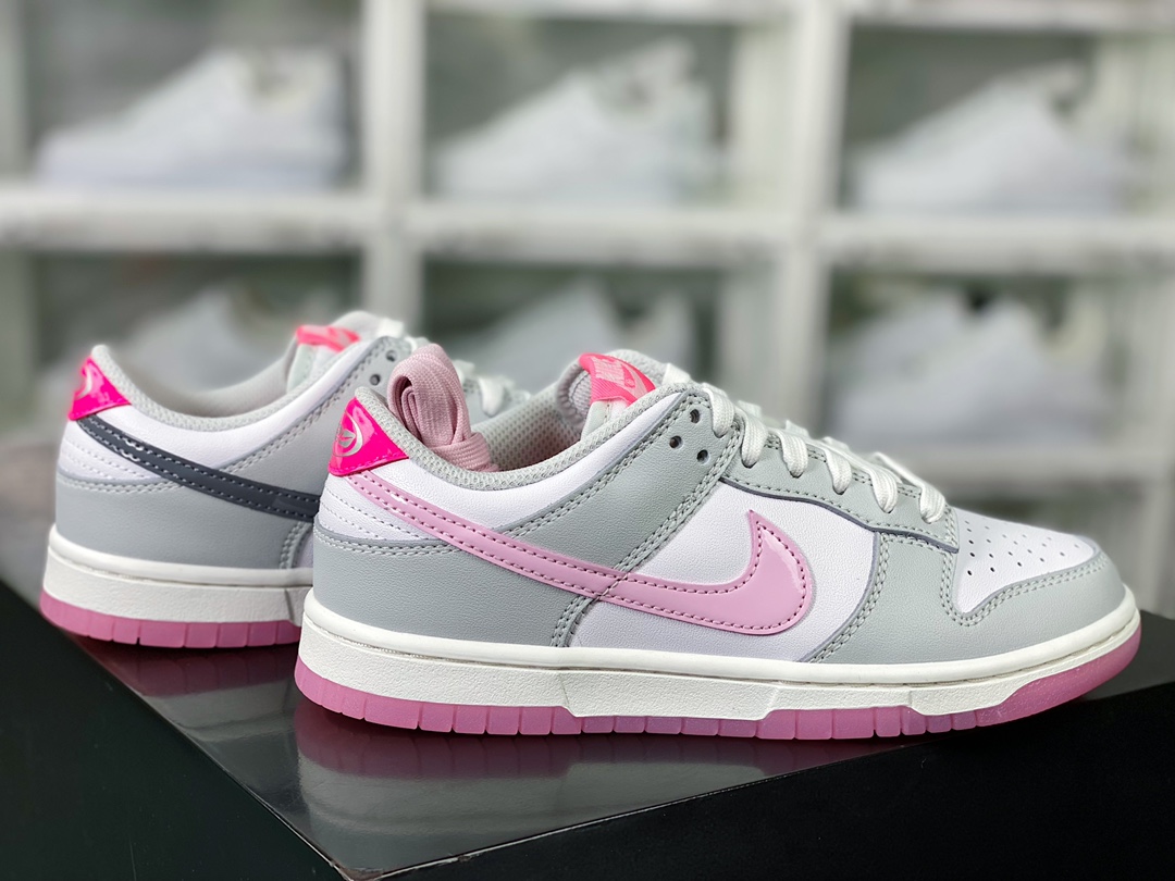 240 SB Dunk Low Retro”Grey/Blue”扣篮系列低帮板鞋“皮革灰蓝钩子”DV0831-001