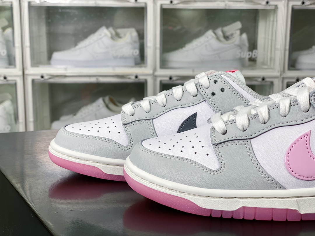 240 SB Dunk Low Retro”Grey/Blue”扣篮系列低帮板鞋“皮革灰蓝钩子”DV0831-001