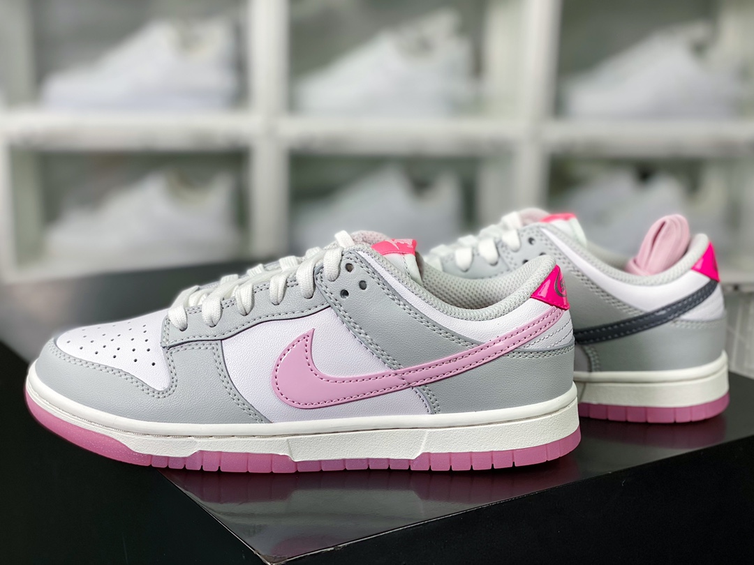 240 SB Dunk Low Retro”Grey/Blue”扣篮系列低帮板鞋“皮革灰蓝钩子”DV0831-001