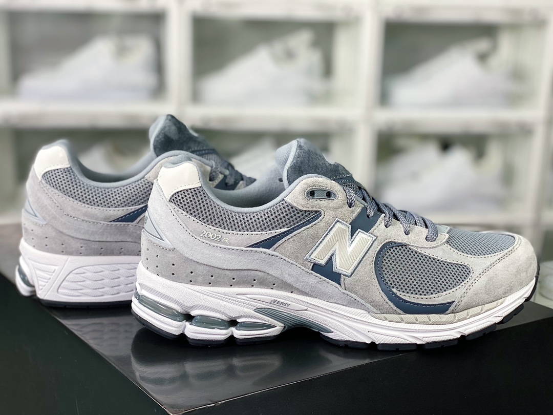 260 New Balance】 2002R”Grey”系列低帮复古老爹慢跑鞋“麂皮元祖灰深灰白”M2002RST