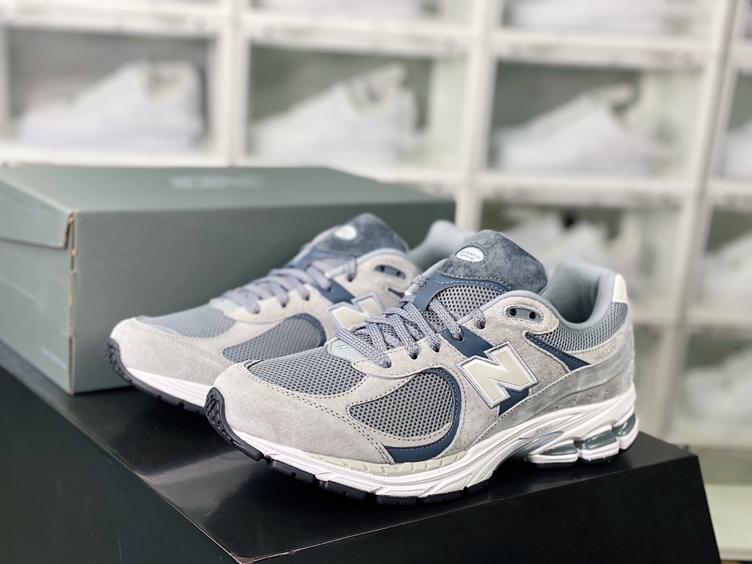 260 New Balance】 2002R”Grey”系列低帮复古老爹慢跑鞋“麂皮元祖灰深灰白”M2002RST