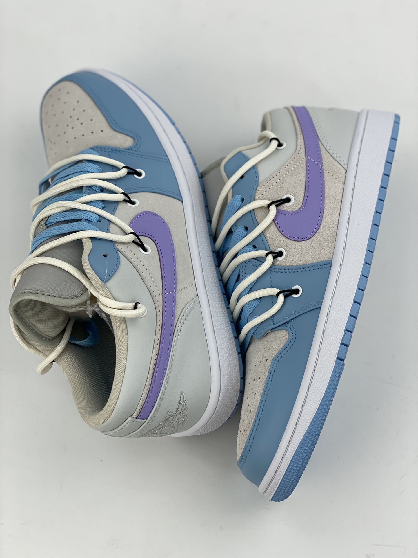 200 Air Jordan 1 Low 解构绑带灰蓝紫 DC0774-050