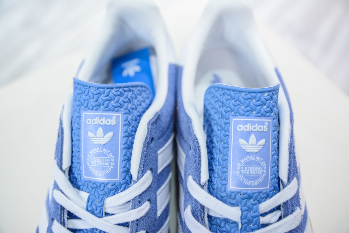 160 Adidas Originals Gazelle Indoor 三叶草复古休闲防滑耐磨低帮板鞋 HQ8717