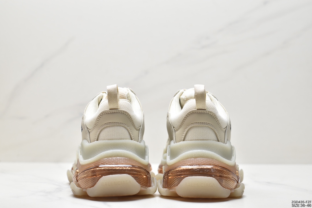 290 BALENCIAGA Triple S 巴黎世家/Balenciaga 三代做旧厚底老爹鞋 541624 W2GA1 3210