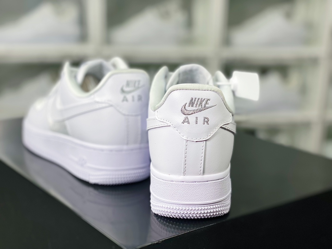 220 Air Force 1’07 Low”Sashiko”空军一号经典低帮板鞋“拼接全白丝绸银刺子绣”CW2288-112