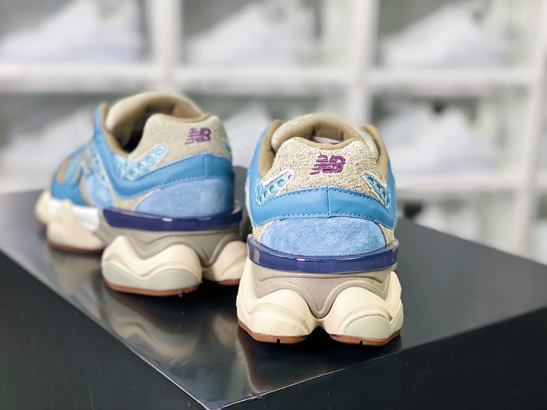 260 New Balance 9060”Age of Discovery”系列复古百搭老爹跑步鞋“海洋蓝棕”U9060BD1