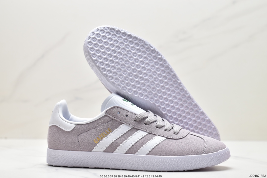 120 adidas Originals Gazelle 85 三叶草休闲防滑耐磨低帮板鞋 EF6508