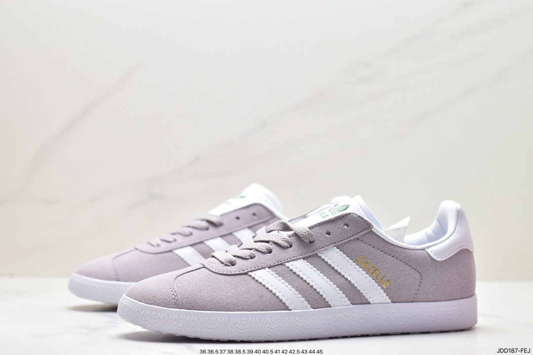 120 adidas Originals Gazelle 85 三叶草休闲防滑耐磨低帮板鞋 EF6508