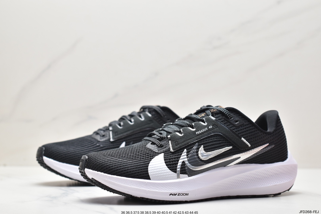 170 Nike Zoom Pegasus 登月40代系列 网面透气缓震疾速跑鞋 FB7179-001