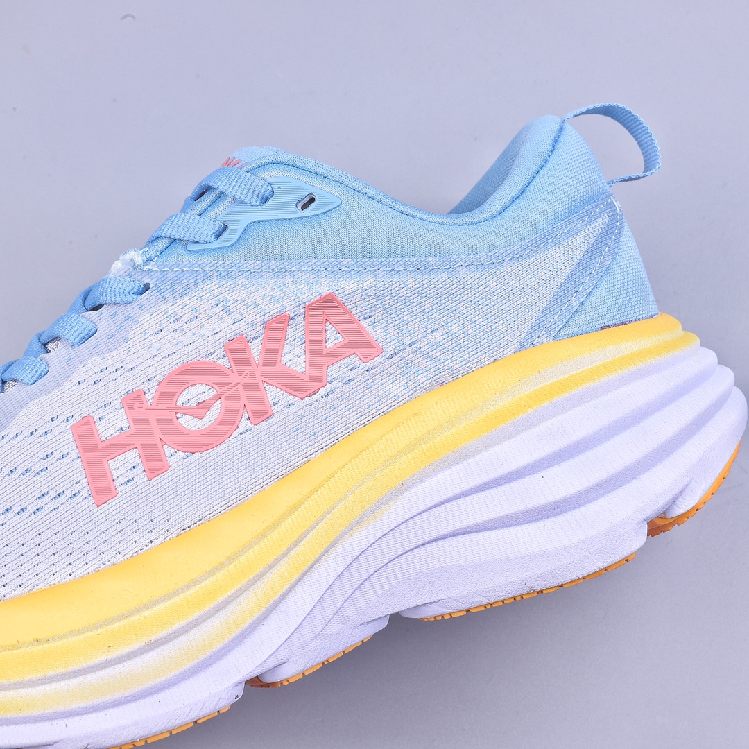 170 Hoka One One Clifton 8 低帮厚底轻量户外运动鞋