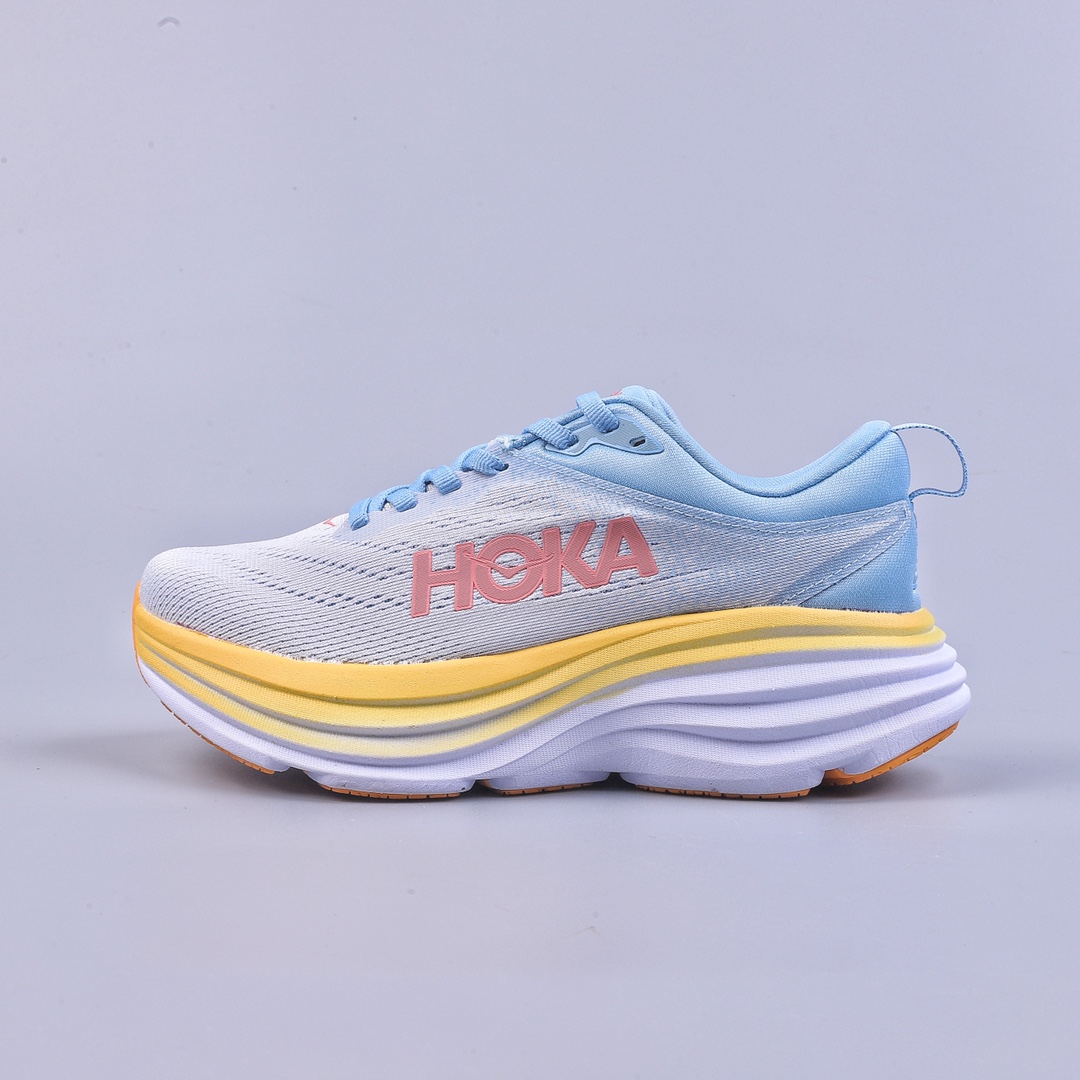 170 Hoka One One Clifton 8 低帮厚底轻量户外运动鞋