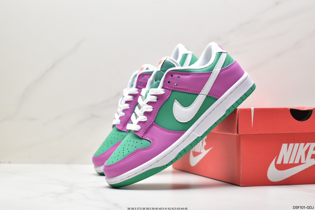 105 耐克Nike SB Dunk Low Pro Leather” Raygun Tie-Dye”扣篮系列低帮板鞋 FD9924-311