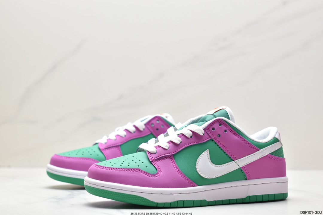 105 耐克Nike SB Dunk Low Pro Leather” Raygun Tie-Dye”扣篮系列低帮板鞋 FD9924-311