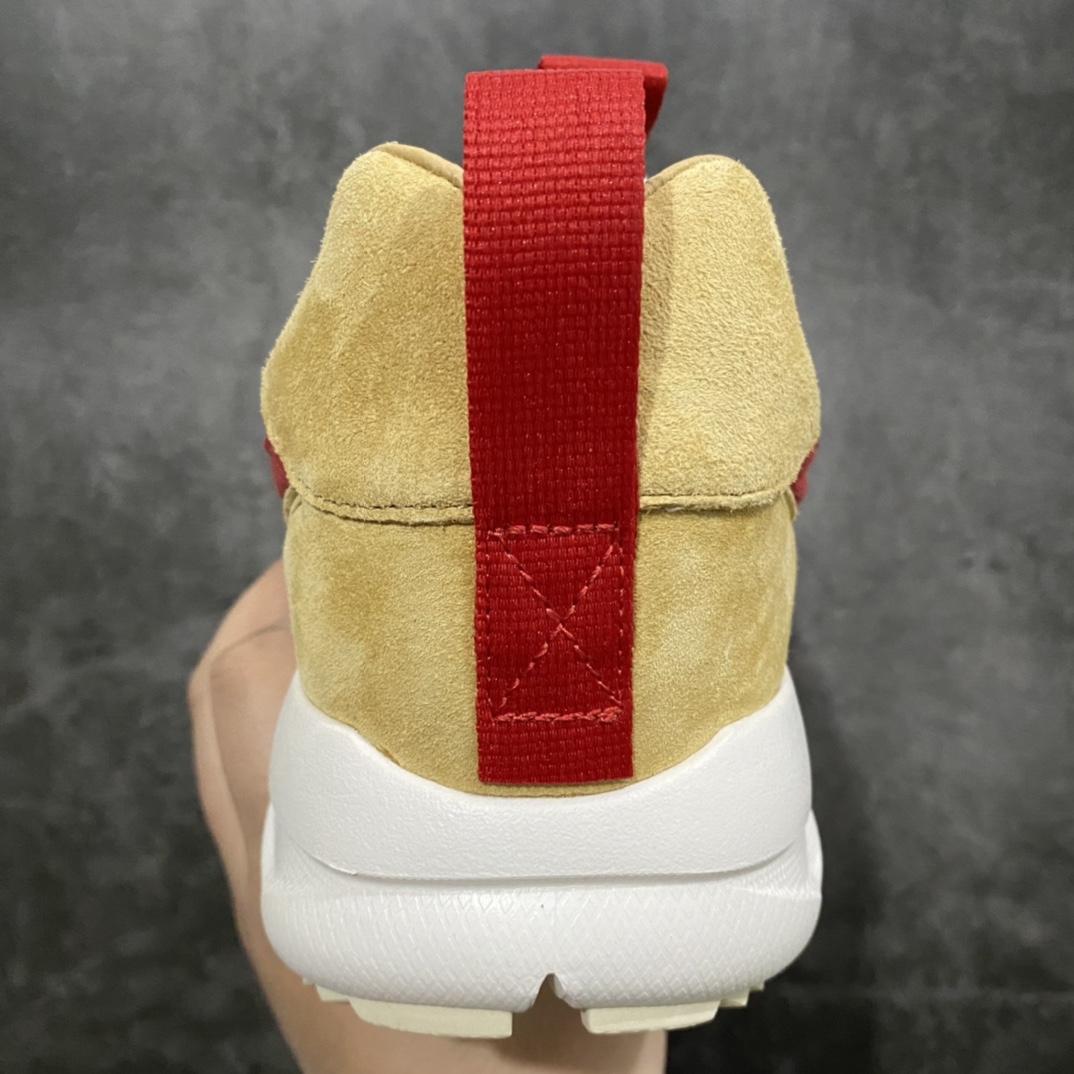 350 【渠道版】Tom Sachs x Nike Craft Mars Yard 2.0 联名宇航员慢跑鞋 复古做旧黄红勾 AA2261-100