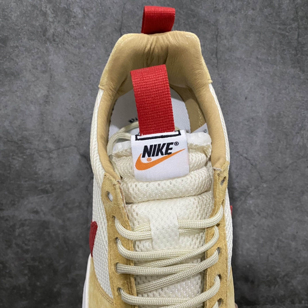 350 【渠道版】Tom Sachs x Nike Craft Mars Yard 2.0 联名宇航员慢跑鞋 复古做旧黄红勾 AA2261-100