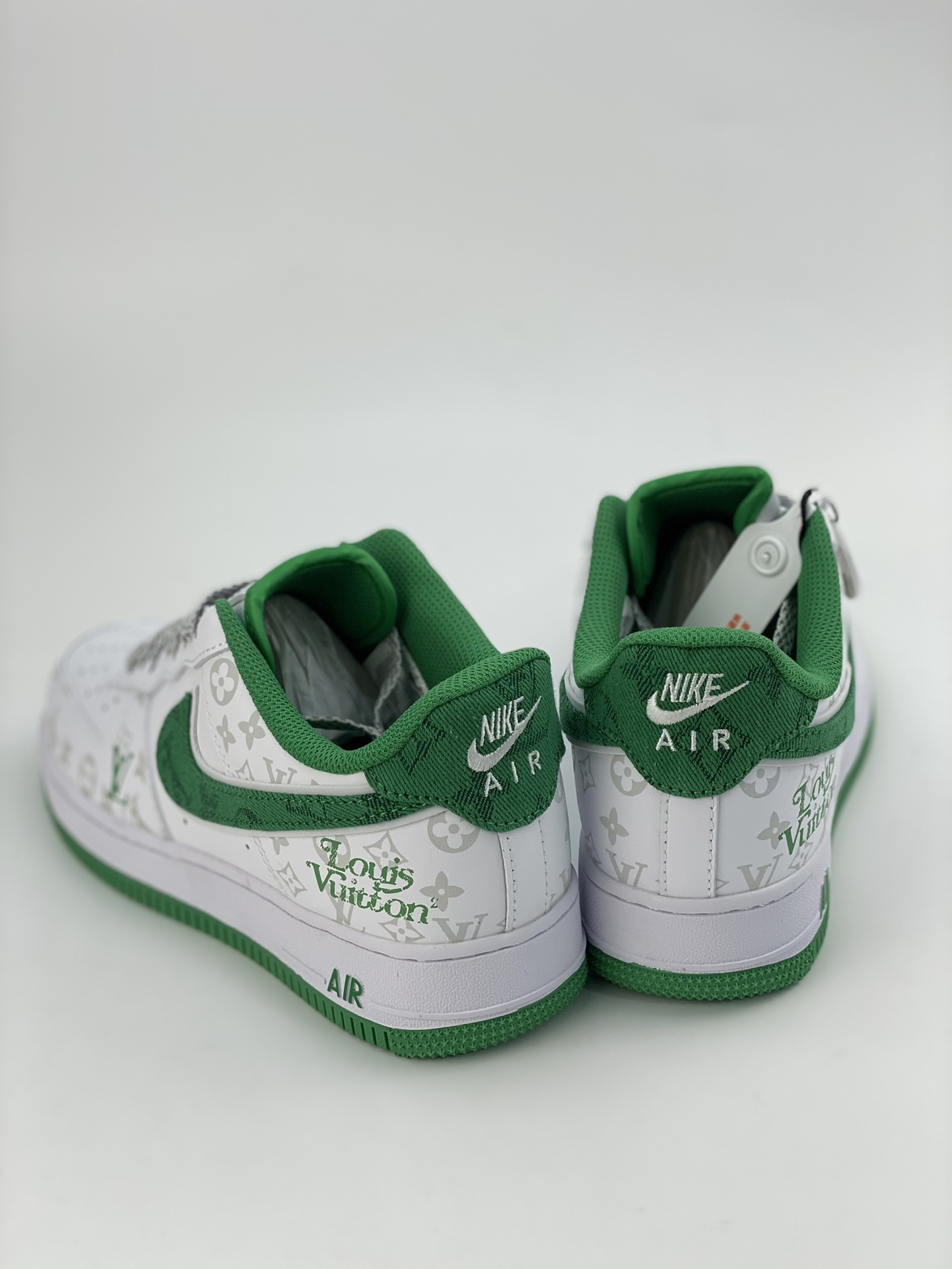 260 Nike Air Force 1 Low 07 白绿LV印花 CV0670-400