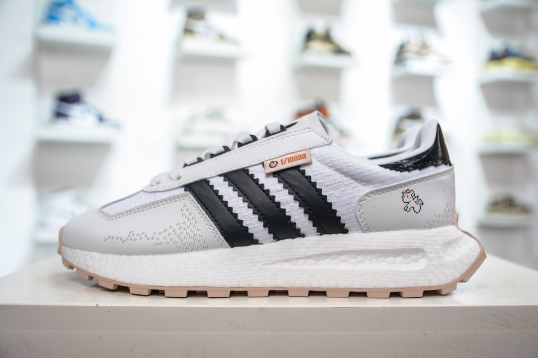 200 E adidas Racing E5 Boost Prototype 速度轻盈复古系列 IG3502