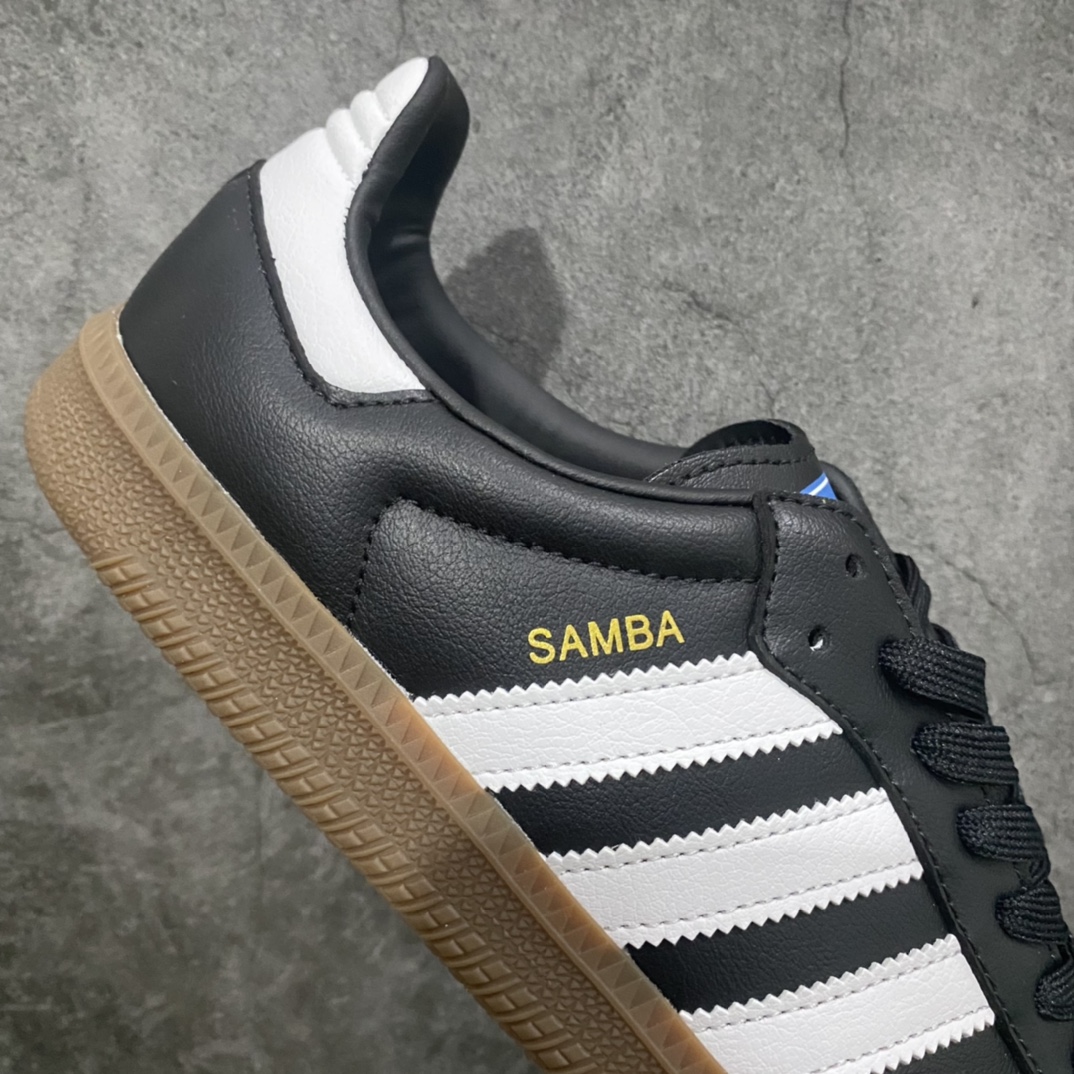 180 【过验版】Adidas Samba Vegan 桑巴德迅板鞋黑灰色