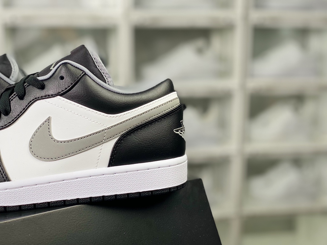 200 Air Jordan 1 Low”Light Smoke Grey”AJ1乔丹一代低帮经典篮球鞋“黑白灰影子”553558-040