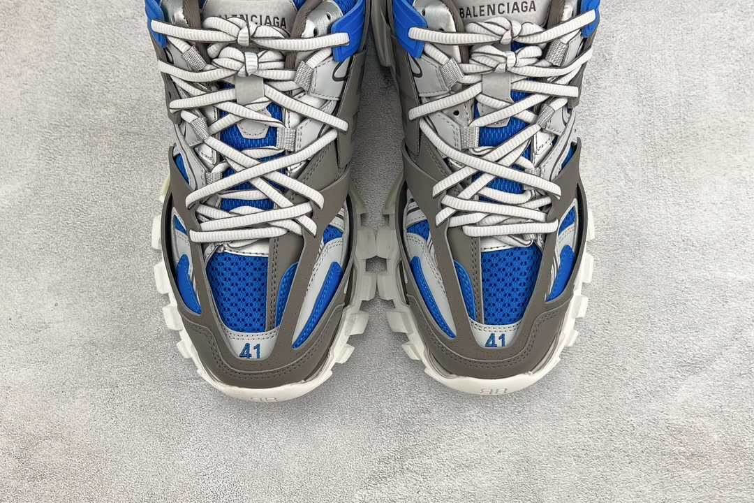 VG 520 带灯 Balenciaga巴黎世家 Track 1.0 灰蓝色 555036 W3AD5 4112