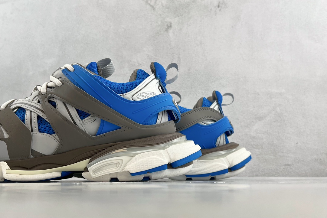 VG 520 带灯 Balenciaga巴黎世家 Track 1.0 灰蓝色 555036 W3AD5 4112