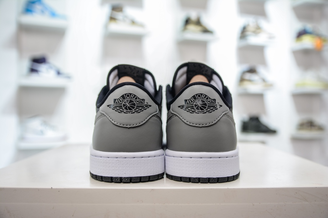 320 DG版东莞原渠道 高端好货 Air Jordan 1 Low OG 系列 影子灰配色 705329-003