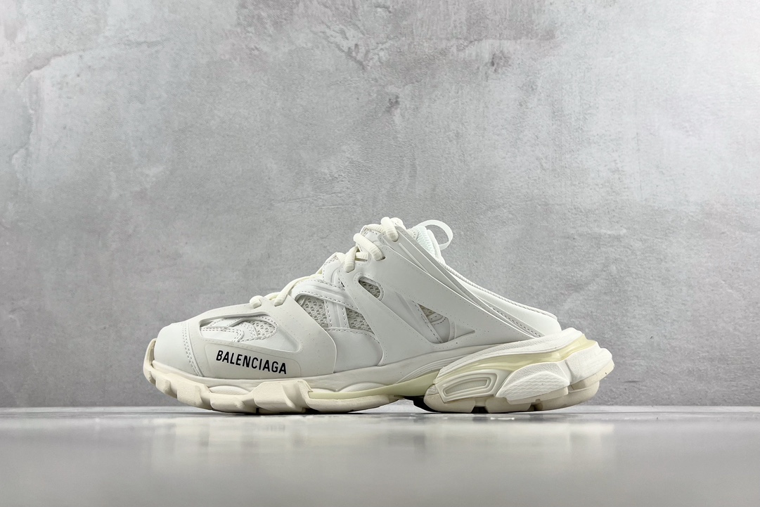 VG 400 Balenciaga巴黎世家 Track 1.0 白色 半拖 653814 W3DA3 9000