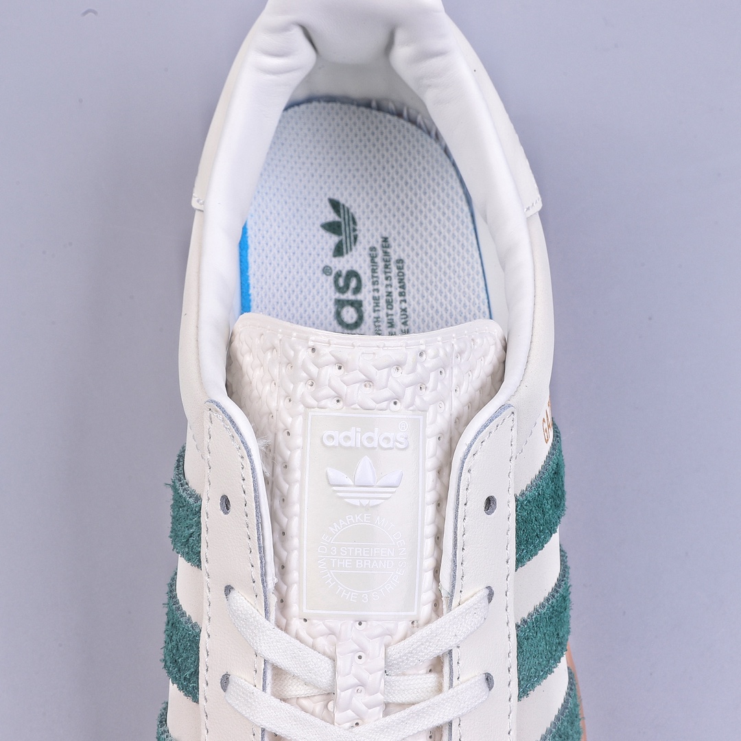 150 Adidas Originals Gazelle Indoor 米白绿 ID2567